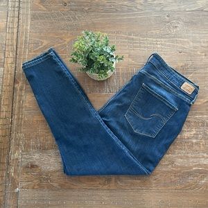 Signature by Levi Strauss Women's Skinny Jeans - Dark Blue